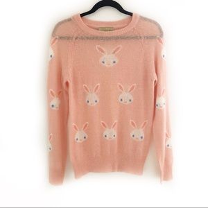 Wildfox White Label Snow Bunny Sweater - Small